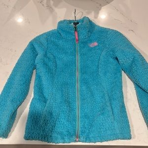 Girls The North Face size M (10-12) Teal jacket